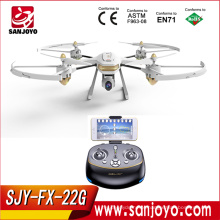 SJY-FX-22G Drone GPS Voador de Longo Tempo com Câmera Wifi FPV 720P Drone RC com Follow Me VS Hubsan H507A